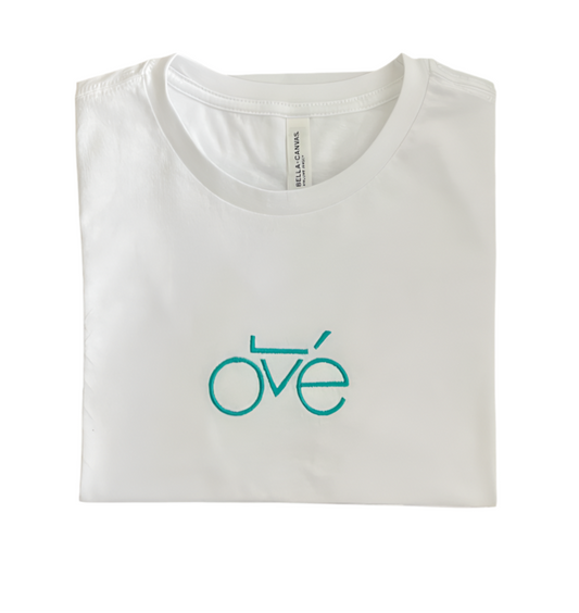 J05. Bicycle LOVE Embroidered T-Shirt (available in black and white)